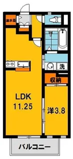 フォルネ【1階】の間取り