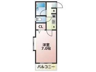 第2石南【2階】の間取り