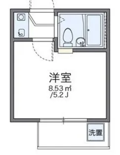 レオパレス金町第1【2階】の間取り