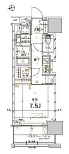 ザ・十日市プレイス【2階】の間取り