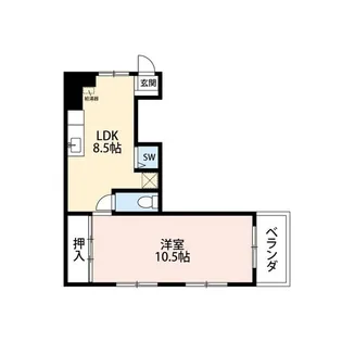 相生ベース【3階】の間取り