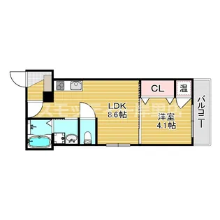 FDS ARTE【1階】の間取り