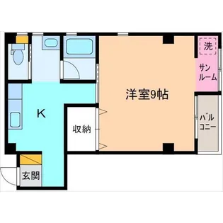 フェイスヒル【3階】の間取り
