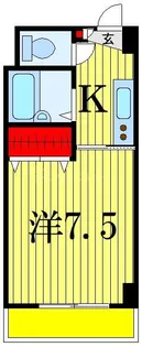 第13花園ビル【4階】の間取り