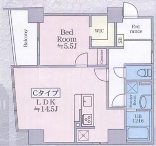 residence新川橋【1階】の間取り
