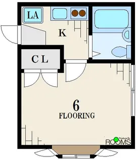 カメリアハイム【1階】の間取り