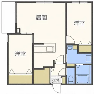La Colina【1階】の間取り