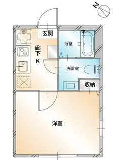 ベル コート【1階】の間取り