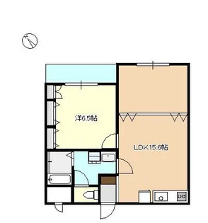シャルマン下松【3階】の間取り