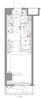 AZEST浮間舟渡II【2階】の間取り