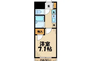 ヒルズLR新館【4階】の間取り