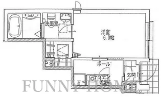 レイナ三宿【1階】の間取り