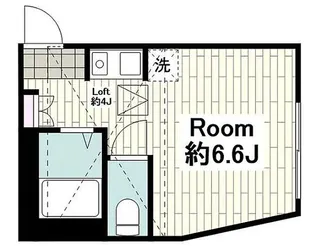ヒルズ大口仲町【2階】の間取り