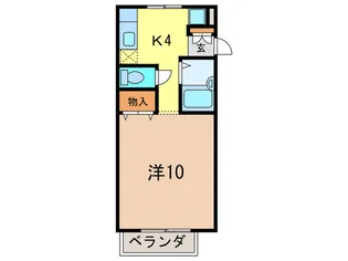 榮ハイツ【2階】の間取り