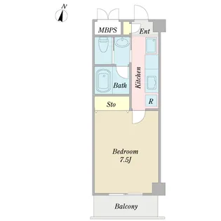 カプリス・アンジュ【3階】の間取り