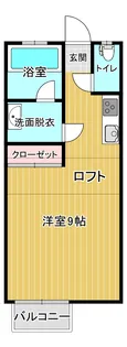ニュー栃木ハイツ8号【2階】の間取り