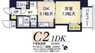 グレースTM【10階】の間取り