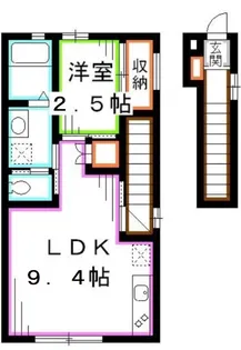 エムズヴィラ【2階】の間取り
