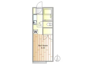 シェル・ドエル【1階】の間取り