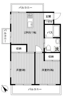 岡部ビル【7階】の間取り
