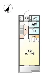 ライフステージ門前通り【1階】の間取り