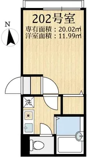 レゼール平井【2階】の間取り