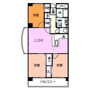 泰山ハイツ【2階】の間取り