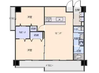 STAGE【4階】の間取り