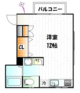 ジュネス赤坂丹後坂【3階】の間取り