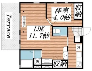 harmonize【1階】の間取り
