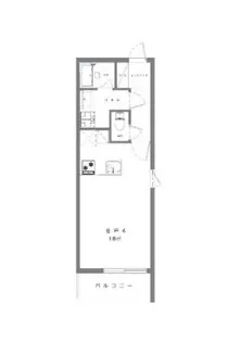 プレシャス千歳台【2階】の間取り