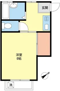 ハウスすずかけ【2階】の間取り