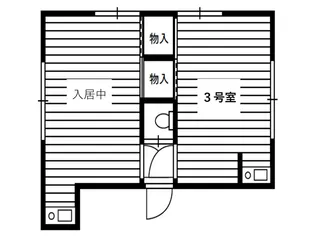 谷中ハウス【2階】の間取り