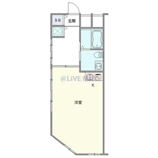 ジェノヴィア大山【5階】の間取り