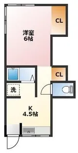 ラテール東寺尾II【1階】の間取り