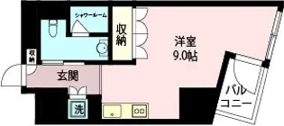 エスティメゾン板橋C6【4階】の間取り