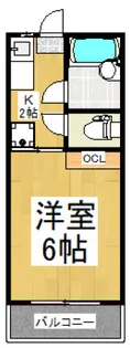 ロイヤルガーデン桂【1階】の間取り