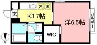 グリーンアメニティA【1階】の間取り