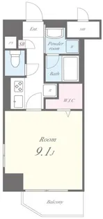 アルシェ新宿【8階】の間取り