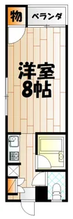 ニューメディアI【1階】の間取り