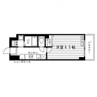 レジディア仙台宮町【7階】の間取り