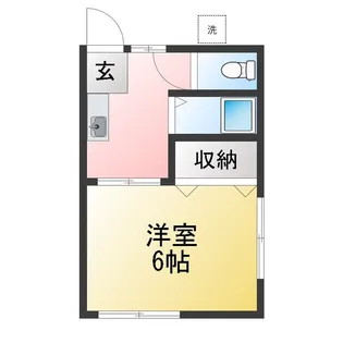 コーポMI【1階】の間取り