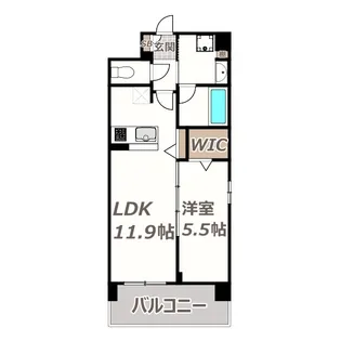 Sunny Place【7階】の間取り