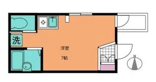レゾナンス西新井【3階】の間取り