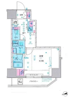 ジェノヴィア上野IIIスカイガーデン【10階】の間取り
