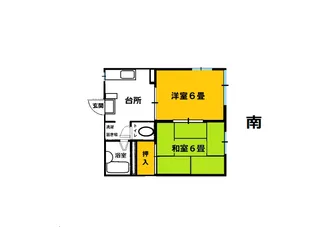 コーポラスSCM【2階】の間取り