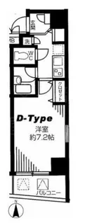 ユニオネスト御茶ノ水【5階】の間取り