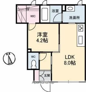 リリー21【1階】の間取り