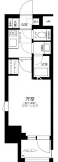 コンシェリア浜松町MASTER’S VILLA【7階】の間取り