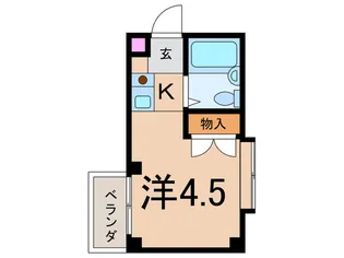 ホワイトハウスQ【3階】の間取り